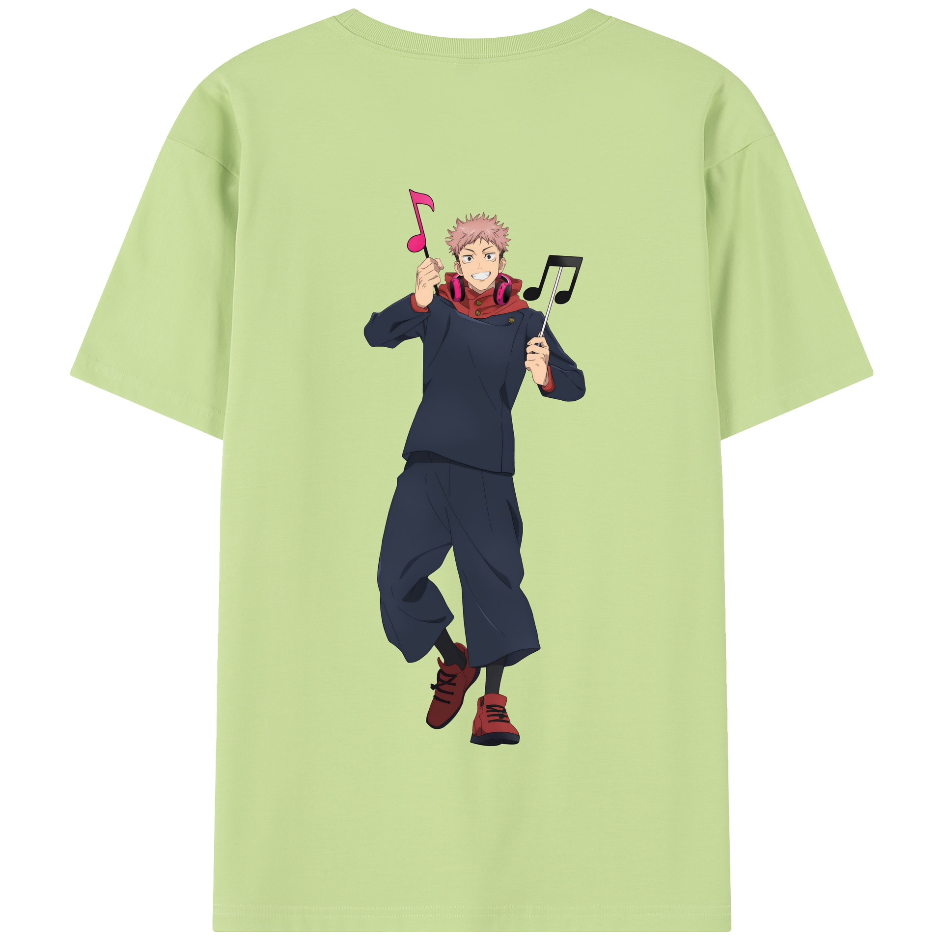 （画像用） 呪術廻戦 Jujutsu Kaisen 綿100％半袖Tシャツ（背面プリント）